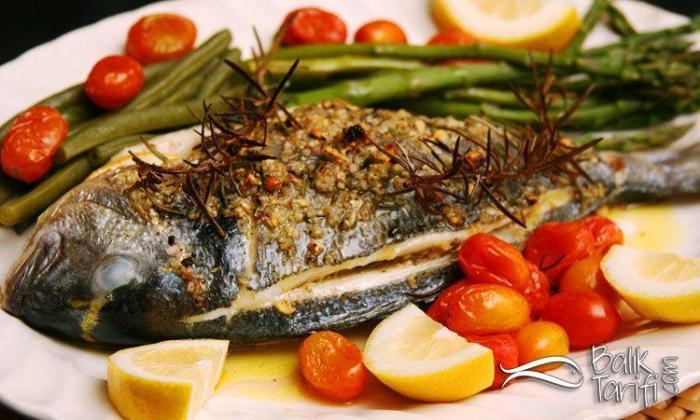 Fırında Biberiyeli Çipura (Çupra) Tarifi