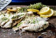 Yağlı kağıtta fırında baharatlı çipura tarifi