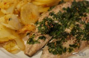 Fırında Patatesli Uskumru Tarifi