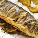 Fırında pratik bütün levrek tarifi