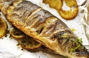 Fırında pratik bütün levrek tarifi