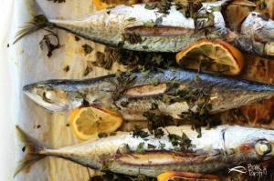 Yağlı kağıtta uskumru balığı tarifi