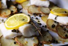 Fırında dil balığı tarifi patatesli