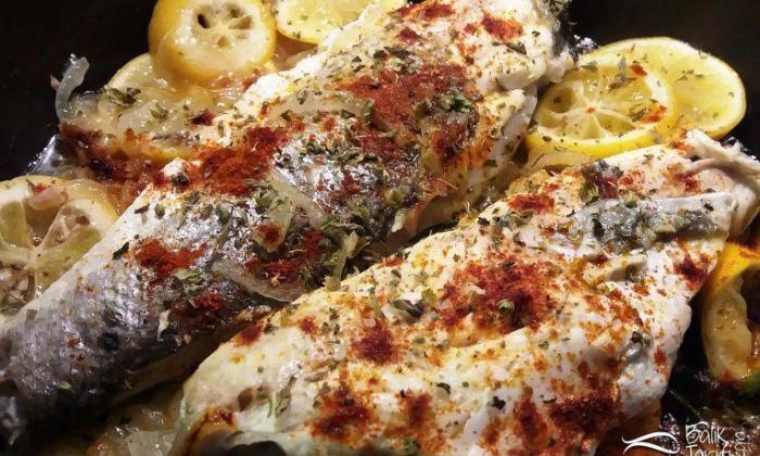 Limon Aromalı Kokusuz Levrek Buğulama
