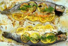 fırında baharatlı limonlu alabalık tarifi