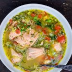 sebzeli somon balığı çorbası tarifi