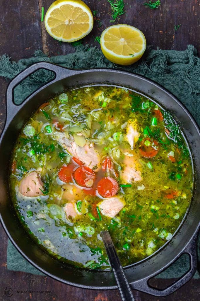 Practical Vegetable Salmon Soup Recipe