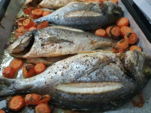 Fırında lezzetli ve pratik çipura tarifi