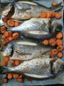 Fırında lezzetli ve pratik çipura tarifi